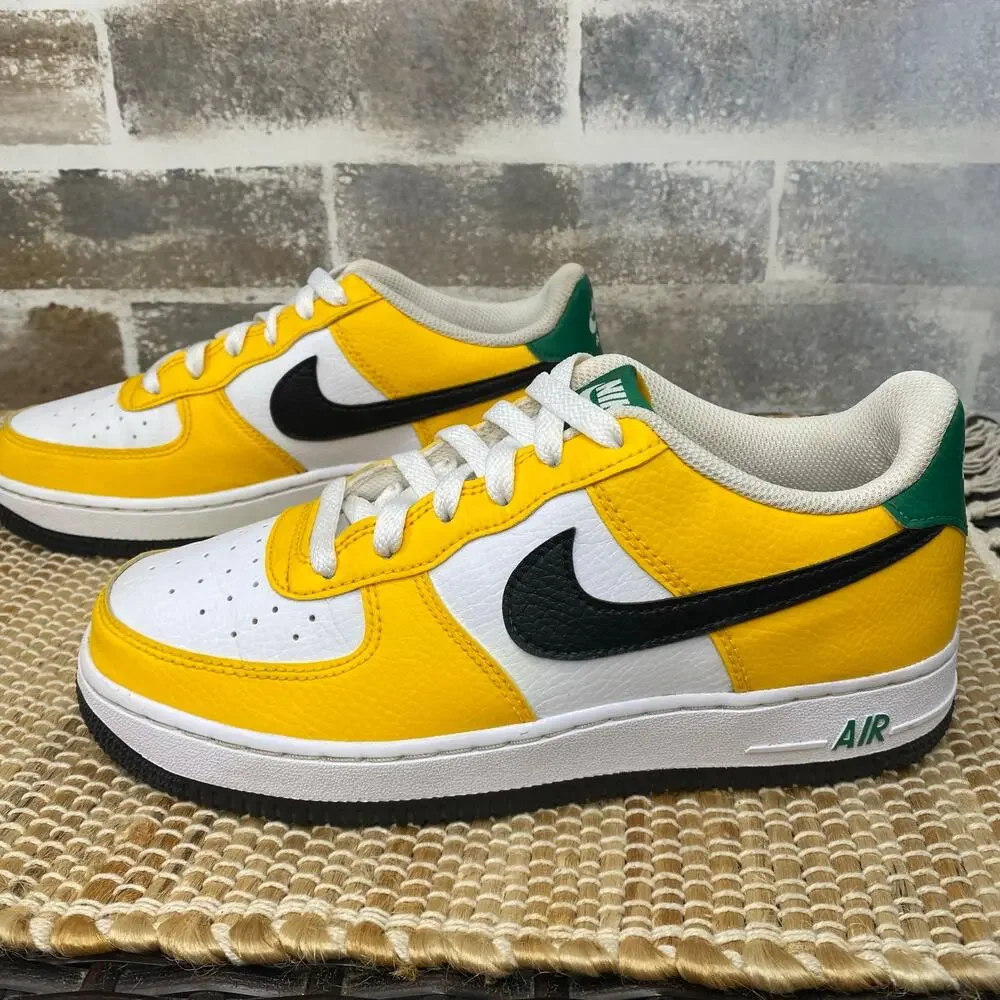 Nike Air Force 1 GS Oakland Athletics Sneakers FN8008-700 Size 5.5Y
